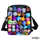 Fruits Children Shoulder Bags Cartoon School Bags for Boy Girls Capacity Kids Crossbody MartLion color6 CHINA 
