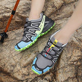 Luxury Outdoor Hiking Men's Sneakers Designer Non-Slip Waterproof Shoes Cozy Light Walking Trainers Baskets Homme Tenis Mart Lion   