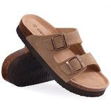 Cork Clogs Sandals Women's Platform Cozy Suede With Arch Support Classic Mule MartLion   