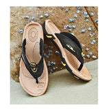  Summer Beach Slippers Leather Flip Flops Casual Shoes For Men's MartLion - Mart Lion