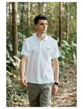 Summer Sorona Fabric Polo Shirts Men's Cool Feeling Breathable Tops Clothing Mart Lion   