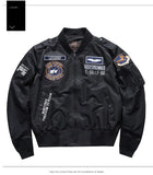 Men's Spring Hip Hop Tactical Army Military Motorcycle Jacket Ma-1 Aviator Pilot Cotton Coats Baseball Bomber MartLion   