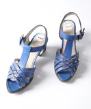 Summer Women's Multiple Cross Straps Mature Leather Sandals MartLion   