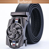 Time Is Running Windmill Men's Belt Transfer Belt Trend Young And Middle-Aged Jeans Belt MartLion   