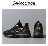 Autumn Mesh Sneakers Lightweight Slip Resistant Casual Shoes Outdoor Sports Running Men's MartLion   