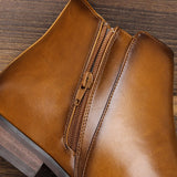 Chelsea Boots Men's Fashion Leather Boots MartLion   