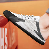 Summer Half Slippers for Men Men's Flat Bottom Casual Shoes Soft Sole Support Shoes Men's Sneakers MartLion