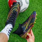 Football Boots TF FG Training Grass Outdoor Professional  Soccer Shoes Men's Women Adult Teenager Non-Slip Soccer Cleats Sneakers MartLion   