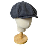 Men's Tweed 8 Panel Hat Baker Caps Retro Gatsby Hats Casual Brand Cap Cabbie Apple Beret MartLion   