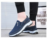 Men's Canvas Shoes with Soft Soles Casual Breathable Sliding Sleeves Cloth Shoes Oxford Sneakers MartLion   