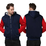 Men's Fleece Jacket Camouflage Thicken Jackets Hooded Coat Winter Long Sleeve Down Coats Casual Streetwear Men's Hoodies MartLion   