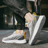 Lightweight Mesh Shoes Men's Non-slip Running Breathable Casual Sneakers Vulcanized Footwear MartLion   