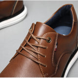 Men Shoes Men Casual Shoes Lace Up Style Dress Shoes Men Shoes MartLion   