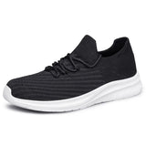 Casual Sport Shoes Men's Walking Lightweight Breathable Mesh Upper Jogging Gym Running Sneakers Athletic Jogging Tenn MartLion 40 Black and white 