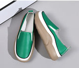 Women Shoes Flats Leather Sneakers Casual Walking Footwear Loafers MartLion   