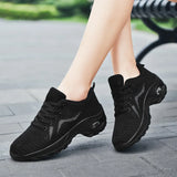 Mesh Dance Shoes Women's Jazz Modern Soft Outsole Dance Shoes Breathable Lightweight Dance Fitness MartLion   