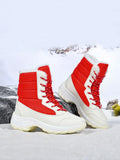 Shoes Women Winter Cotton Shoes Platform Work Outdoor Anti Slip Warm Plush Shoes Light Casual Snow Boots MartLion   