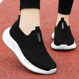 Women's Shoes Spring Lightweight One Step Anti slip Leisure Breathable Walking MartLion   