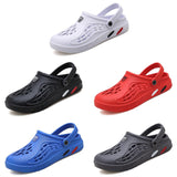 Men's Sandals Outdoor Beach Shoes Slippers Casual Slip On Women Breathable Clogs Mart Lion   