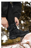 Men's Tactical Hiking Boots Shock-absorbing and Anti Slip Desert Boots Outdoor Camping Hiking Work Shoes Winter Boots MartLion