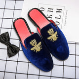 Men's Driving Casual Peas Suede Footwear Leather Luxury Moccasins Black Loafers Flats Lazy Boat Shoes MartLion K27 Blue 9.5 