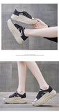 Korean Women Sneakers Spring Summer Designer Sports Shoes Breathable Increase Zapatos De Mujer Mart Lion   