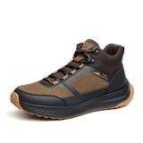 Hiking Shoes Waterproof High-top Winter Boots for Men's Cushioning Urban Leather Trekking MartLion   