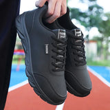 Casual Shoes Men Waterproof Leather Sneakers Outdoor Sport Shoes MartLion   