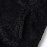Autumn Winter Fleece Short Jacket Loose Fluffy Coats Solid Color  Warm Tops Streetwear Outwear Casual Clothing Men's MartLion   