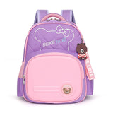 Korean Style Children's School Bags For Girls Boy Lightweight Cute Kids Students Backpack 1-3 Grades MartLion purple CHINA 