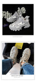 Autumn Men's Casual Sneakers Running Shoes Platform Tennis Sport Breathable Walking Jogging Trainers Footwear Mart Lion   
