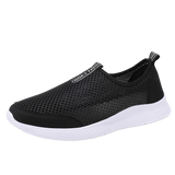 men's Sneakers Couple Lightweight Women Mesh Breathable Casual Outdoor Sports Unisex Running Shoes MartLion black white 35 