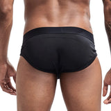 Breathable Cotton Underpants Briefs letter printing Men's Underwear U Convex Pouch Shorts Gay Panties MartLion   