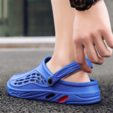 Beach Men's Shoes Women Sandals Summer Outdoor Breathable Casual Garden Slippers Couple Beach Flip Flops MartLion   