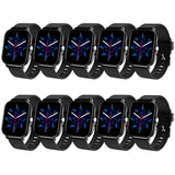 Smart Watch Android Phone 1.83" Color Screen Full Touch Dial Smart Watch Bluetooth Call Smart Watch Men's For XIaomi MartLion 10PcBk 1.44 Inch 