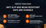  anti puncture work shoes men's waterproof safety with steel toe Breathable Work Anti smash Stab proof Safety sneakers MartLion - Mart Lion