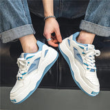 Casual White Sneakers Trendy Men's Shoes Classic Vulcanized Shoes Outdoor Non-slip Walking MartLion   