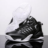 Men's Basketball Shoes Breathable Outdoor Sports Gym Training Sneakers Women Designer MartLion Black white 36 