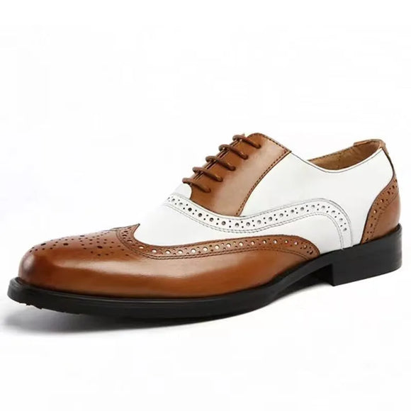  Classic Men's Dress Shoes Lace Up Point Toe Casual Formal for Wedding MartLion - Mart Lion