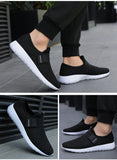 Men's Casual Shoes Sports Running Lightweight Breathable Canvas Shoes MartLion   