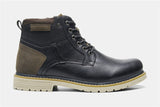 Men's Leather Boot Winter Non-Slip Warm Vintage Winter Shoes MartLion   