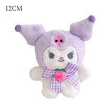 Sanrio Cartoon Kawali Kuromi Hello Kitty My Melody Cinnamoroll Plush Toys Soft Stuffed Dolls Pendant Toys Girl Kids Xmas Mart Lion 12-25CM 30 