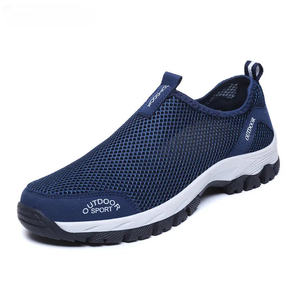  Men's Summer Casual Shoes Slip-on Mesh Flats Trainers Sneakers Water Loafers MartLion - Mart Lion