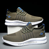 Summer Mesh Shoes Lightweight Sneakers Men's Casual Running Breathable Hombre Wave MartLion   