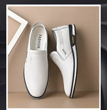 Oxford Shoes  Men's Shoes Men Formal Shoes Male Wedding Dress Loafers Slip on Shoes MartLion   