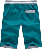 Casual Shorts Soft Sweatpants men's Breathable Clothing Twill Pants Elastic Summer Clothes Drawstring Mart Lion   