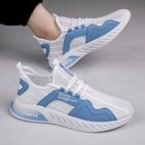 Summer Breathable Mesh Shoes Running Shoes Mesh Men's Sneakers Trendy Casual Shoes MartLion   