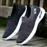 Men's Shoes Summer Breathable Outdoor Slip On Walking Sneakers Classic Loafers Mart Lion   