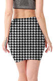 Mini Waist Skirts  Girls Leopard Snake Pattern Skirts Casual Package Hip Short Skirts Women MartLion   