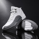 Men's High-top Basketball Shoes Sneakers Anti-skid Breathable Outdoor Sports Vulcanize Tenis Mart Lion   